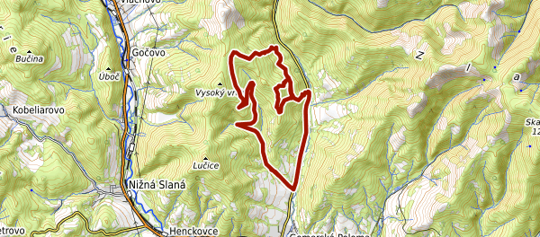 Mapa trasy Flos Trails